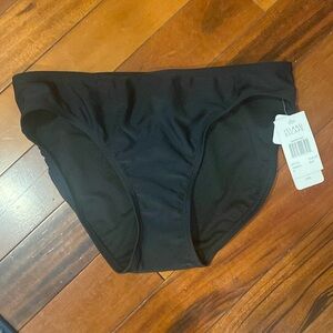 Island Escape Black Shaper Swimsuit Bottoms Separates Sz 6 New 4/25